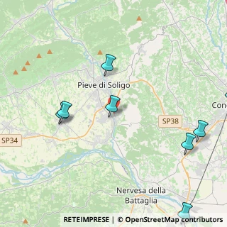 Mappa Via Giuseppe Tartini, 31053 Pieve di Soligo TV, Italia (7.24059)