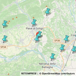 Mappa Via Giuseppe Tartini, 31053 Pieve di Soligo TV, Italia (5.76417)