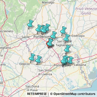 Mappa Via Don Bosco, 33082 Azzano Decimo PN, Italia (12.07647)