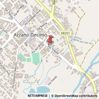 Mappa Via Trieste, 51/b, 33082 Azzano Decimo, Pordenone (Friuli-Venezia Giulia)