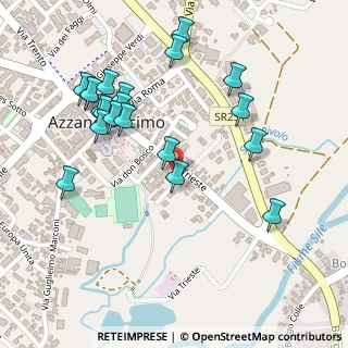 Mappa Via Trieste, 33082 Azzano Decimo PN, Italia (0.264)