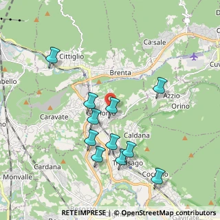 Mappa Via Gorizia, 21036 Gemonio VA, Italia (1.90818)