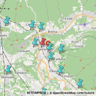 Mappa Via Gorizia, 21036 Gemonio VA, Italia (2.38917)