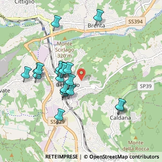 Mappa Via Gorizia, 21036 Gemonio VA, Italia (0.919)