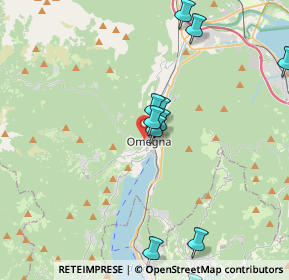 Mappa Vicolo Strona, 28887 Omegna VB, Italia (4.11909)