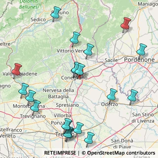Mappa Via san, 31020 San Vendemiano TV, Italia (20.8385)