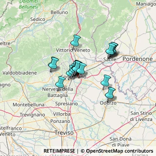 Mappa Via san, 31020 San Vendemiano TV, Italia (9.5495)