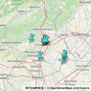 Mappa Via san, 31020 San Vendemiano TV, Italia (7.4375)