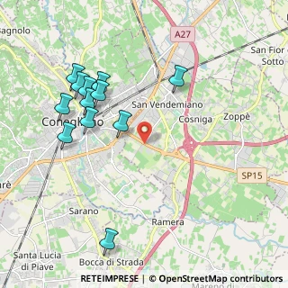 Mappa Via san, 31020 San Vendemiano TV, Italia (2.14417)