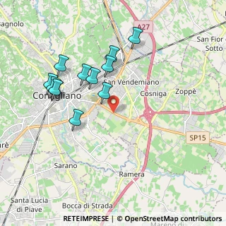 Mappa Via san, 31020 San Vendemiano TV, Italia (1.8925)