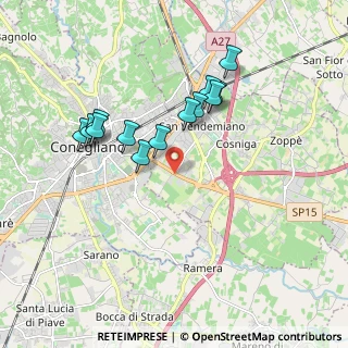 Mappa Via san, 31020 San Vendemiano TV, Italia (1.67308)