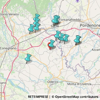 Mappa Via Roma, 31018 Gaiarine TV, Italia (7.22786)