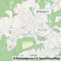 Hartă Azzio