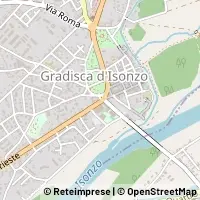 Karte Gradisca d'Isonzo