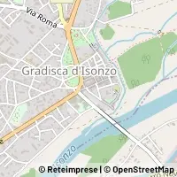 Kaart Gradisca d'Isonzo