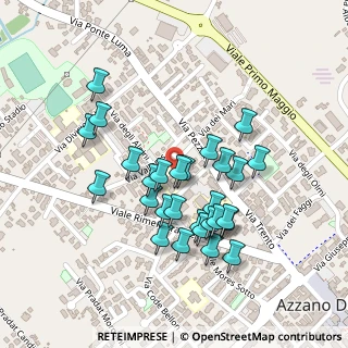 Mappa Via Don Milani, 33082 Azzano Decimo PN, Italia (0.2)