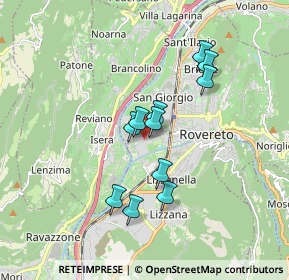 Mappa Viale Vittoria, 38068 Rovereto TN, Italia (1.40364)