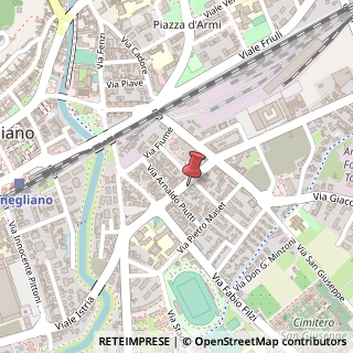 Mappa Viale Istria, 50/a, 31015 Conegliano, Treviso (Veneto)