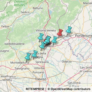 Mappa CAP, 31015 Conegliano TV, Italia (7.32727)