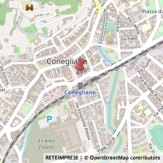 Mappa Viale Giosuè Carducci, 27, 31015 Conegliano, Treviso (Veneto)