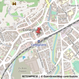 Mappa Corte delle Rose, 8, 31015 Conegliano, Treviso (Veneto)