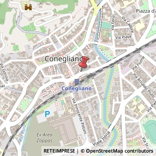 Mappa Corte delle rose 84, 31015 Conegliano, Treviso (Veneto)