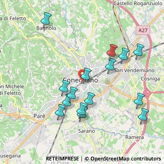 Mappa CAP, 31015 Conegliano TV, Italia (2.06533)