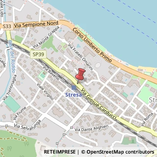 Mappa Via Stazione, 14, 28838 Stresa, Verbano-Cusio-Ossola (Piemonte)