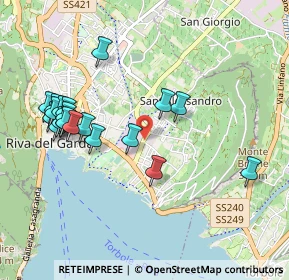 Mappa Via Treviso, 38066 Riva del Garda TN, Italia (1.0125)