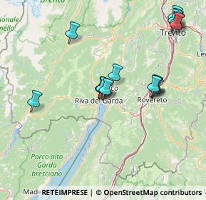 Mappa Via Treviso, 38066 Riva del Garda TN, Italia (15.7325)