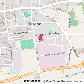 Mappa Via San Lucio, 37/2, 24023 Clusone, Bergamo (Lombardia)