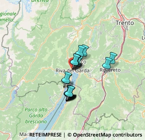 Mappa Via Antonio Gazzoletti, 38066 Riva del Garda TN, Italia (8.9895)