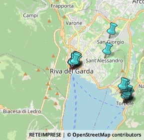 Mappa Via Antonio Gazzoletti, 38066 Riva del Garda TN, Italia (1.865)