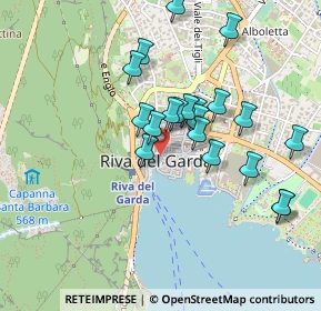 Mappa Via Santa Maria, 38066 Riva del Garda TN, Italia (0.4065)