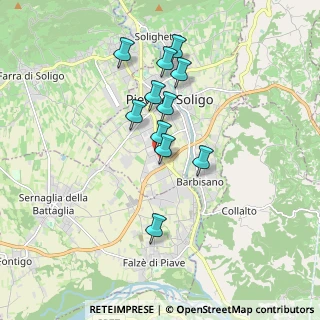 Mappa Via Marie Curie, 31053 Pieve di Soligo TV, Italia (1.48545)