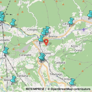 Mappa Via Foscolo, 21036 Gemonio VA, Italia (3.04308)