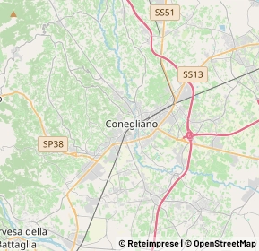 Mappa 31015 Conegliano TV, Italia (3.2805)