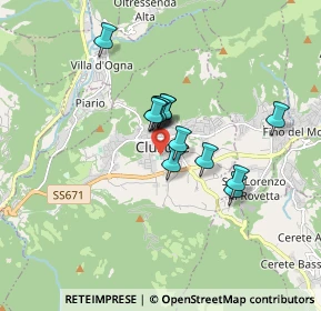 Mappa Via Don Bepo Vavassori, 24023 Clusone BG, Italia (1.17615)