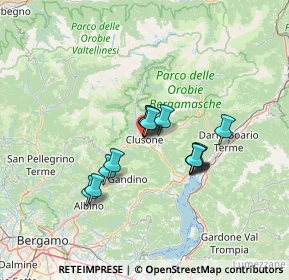 Mappa Via Don Bepo Vavassori, 24023 Clusone BG, Italia (10.31357)
