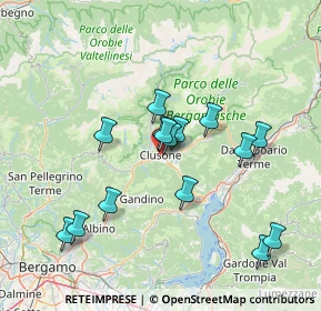 Mappa Via Don Bepo Vavassori, 24023 Clusone BG, Italia (13.39467)