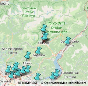 Mappa Via Don Bepo Vavassori, 24023 Clusone BG, Italia (21.7545)