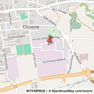 Mappa Via San Lucio, 37, 24023 Clusone, Bergamo (Lombardia)