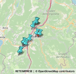 Mappa Via Cartiera, 38068 Rovereto TN, Italia (5.64846)