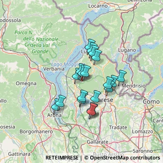 Mappa Via Guglielmo Marconi, 21030 Azzio VA, Italia (10.5965)