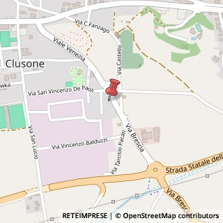 Mappa Via Venezia, 1, 24023 Clusone, Bergamo (Lombardia)