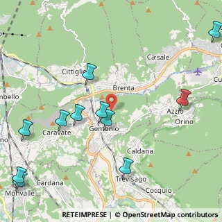 Mappa Via Pasubio, 21036 Gemonio VA, Italia (2.70182)