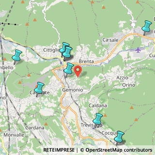 Mappa Via Pasubio, 21036 Gemonio VA, Italia (2.48727)