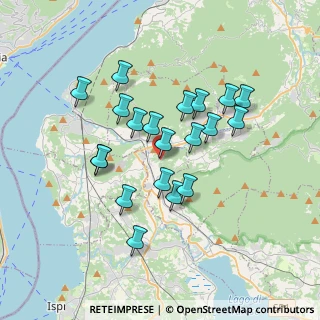Mappa Via Pasubio, 21036 Gemonio VA, Italia (3.065)