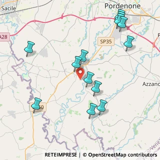 Mappa Via San Giovanni, 33080 Prata di Pordenone PN, Italia (4.59)