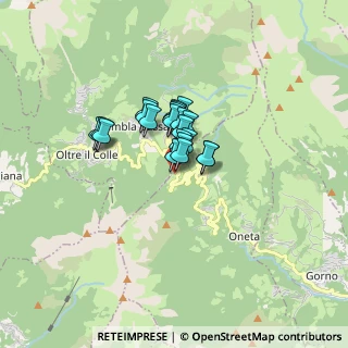 Mappa Oneta, 24020 Oneta BG, Italia (0.89238)